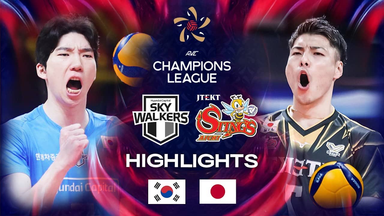 Bronze Match - Capital SkyWalkers 🇰🇷 vs. Stings Aichi 🇯🇵 | AVC Champions League 2026 | Highlights
