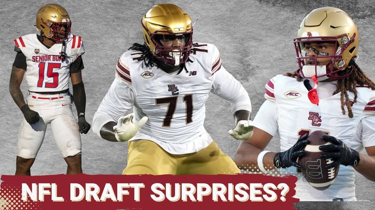 DRAFT DAY WINNERS: Jude Bowry & Logan Taylor ELEVATE Boston College NFL Reputation
