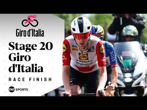 FINISHING IN STYLE! 🤩 | 2026 Men's Giro d'Italia Stage 20 Final KM's | TNT Sports Cycling