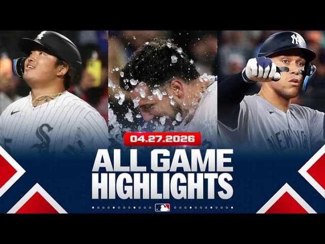 Highlights from ALL GAMES on 4/27 (Wetherholt's homecoming magic, Murakami resets HR lead, MORE!)