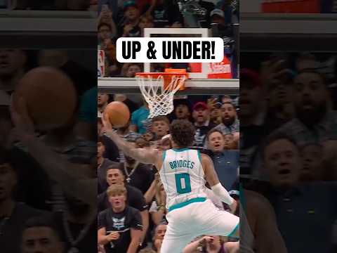 Miles Bridges was floating!