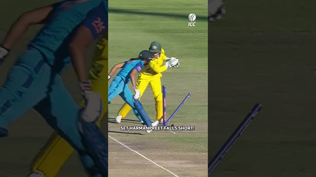 It is a game of tiny margins, as Harmanpreet Kaur and India found out against Australia in 2023 👀