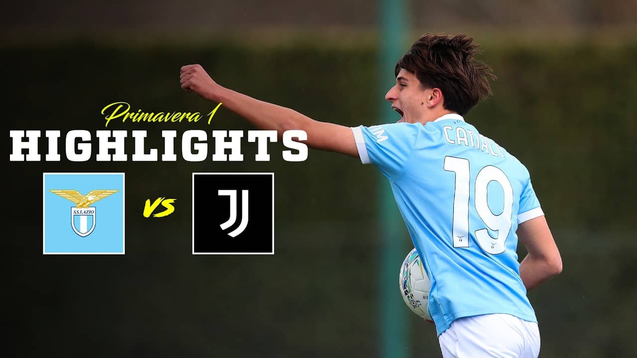 📽️ PARI IN RIMONTA | LAZIO-JUVENTUS 2-2 | HIGHLIGHTS PRIMAVERA 1