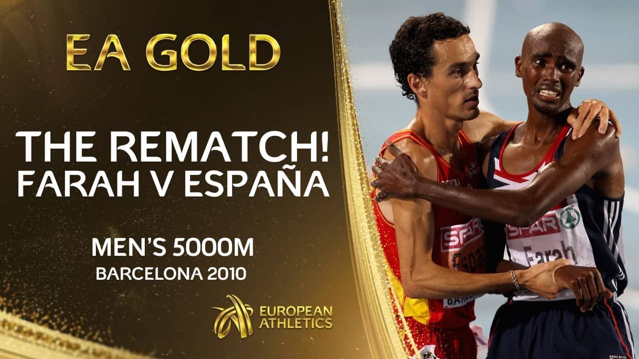 The Rematch! ⚔️ FARAH v ESPAÑA! | Men's 5000m | 2010 European Athletics Championships