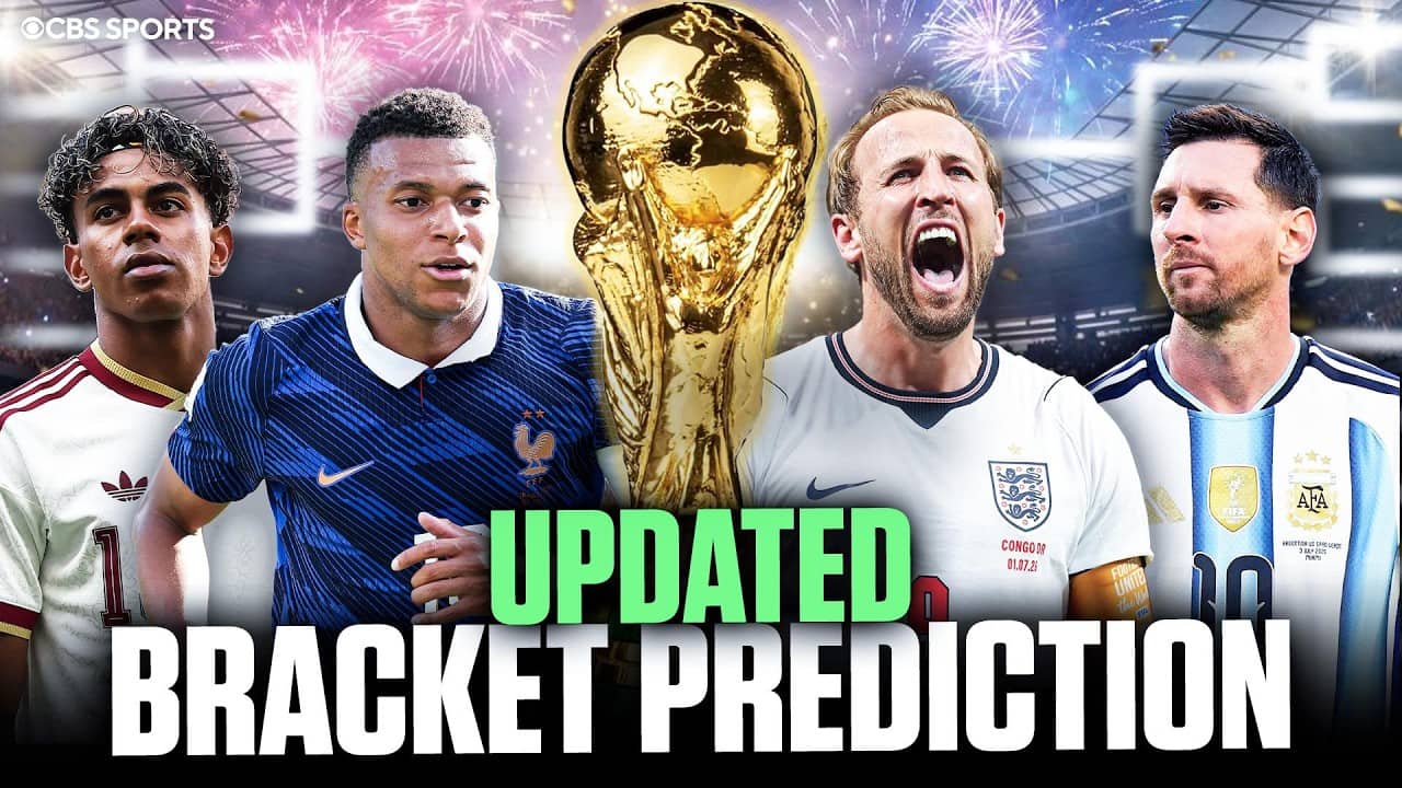 Soccer analyst predicts UPDATED 2026 FIFA World Cup bracket, crowns a champion 🏆