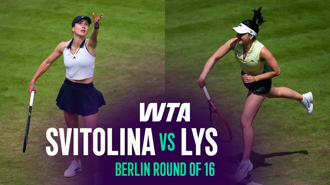 Elina Svitolina vs. Eva Lys | 2026 Berlin Round of 16 | WTA Match Highlights