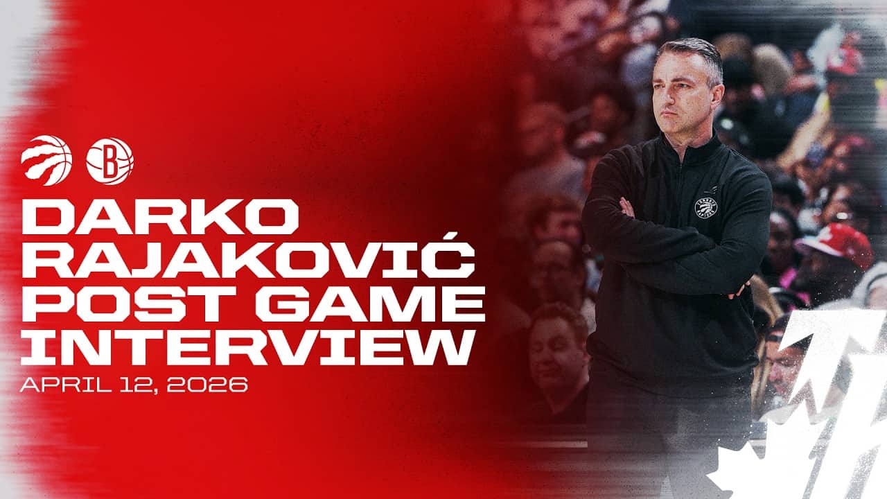 Darko Rajakovic | Post Game vs Nets | April 12, 2026
