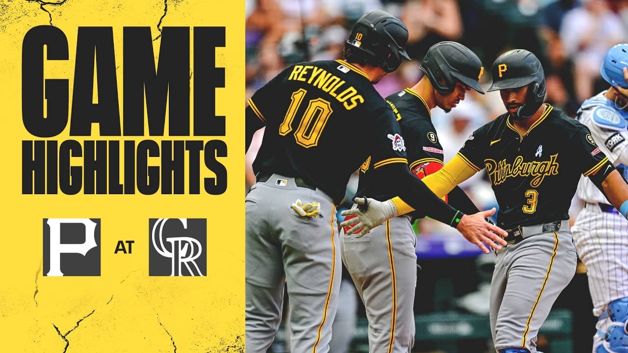 Reynolds Stays Hot, Gonzales Goes Deep in Bucs Win | Pirates at Rockies Highlights (6/18/26)