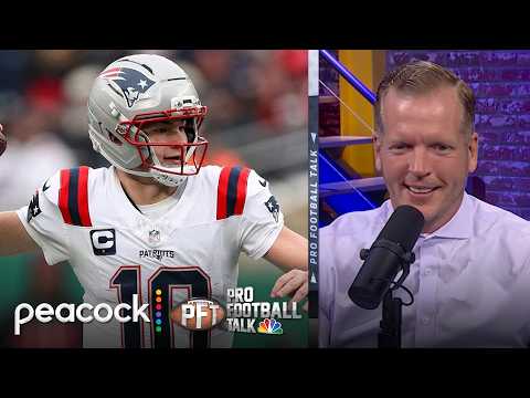 Where would Drake Maye-A.J. Brown connection rank among best duos? | Pro Football Talk | NFL on NBC