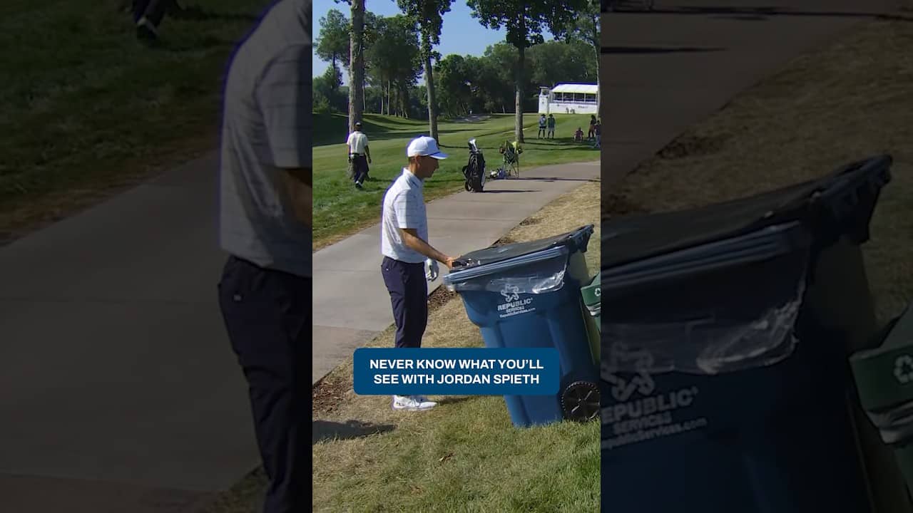 “What is Jordan Spieth doing?”