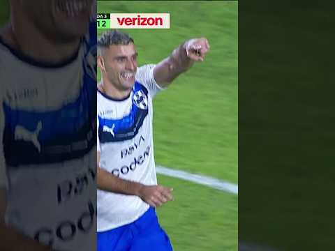 ¡Gooool de Berterame! Monterrey sentencia el encuentro #shorts