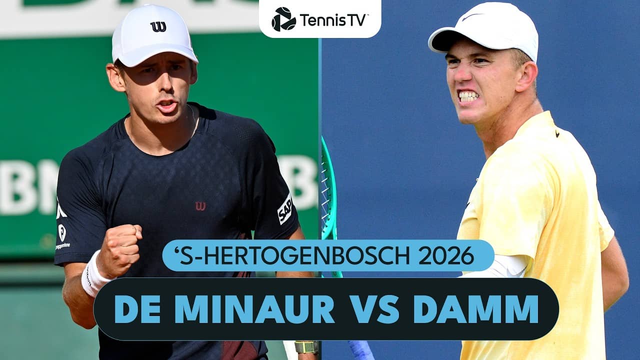 Alex de Minaur Battles Martin Damm 💪  | ‘s-Hertogenbosch 2026 Match Highlights