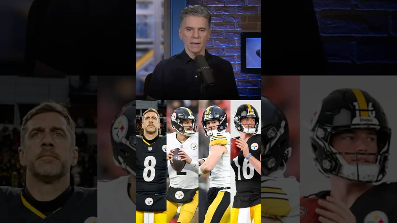 Do the Steelers have too many QBs?👀