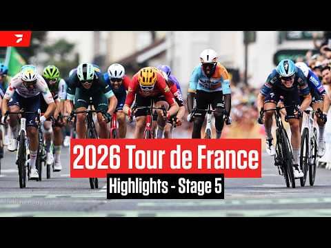 Tour de France 2026 Stage 5 Highlights