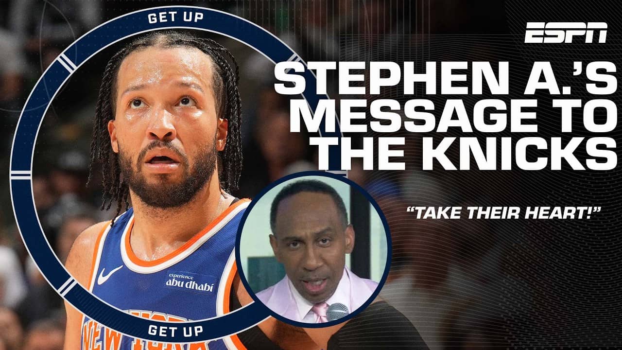 Stephen A. wants the Knicks to show 'NO MERCY' against the Spurs in Game 3 👀 | Get Up