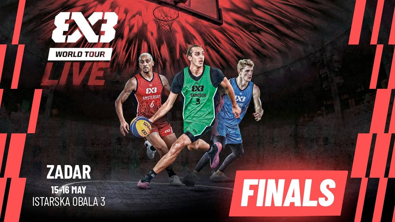 LIVE 🔴 FIBA #3x3WorldTour Zadar 2026 | Finals | #3x3Basketball