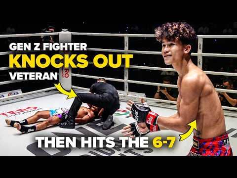 TOO SLICK! This 18-year-old PHENOM is Knocking out Muay Thai Veterans Out COLD | Detchawalit