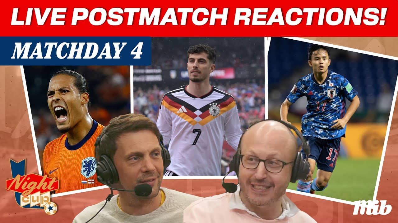 GER v CUW | NED v JPN I CIV v ECU | LIVE! Post-Match Reactions w/ Humphrey Ker | Night Cup