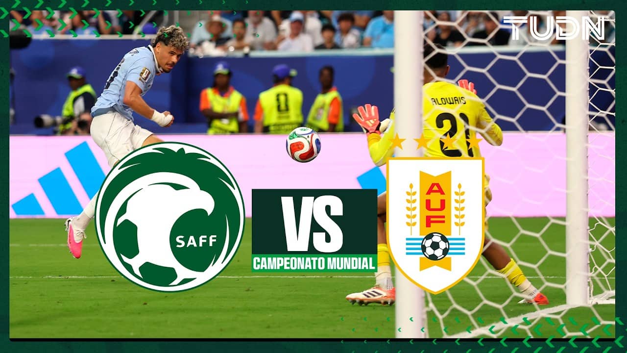 Maxi Araujo rescata el empate para Uruguay ante Arabia Saudita