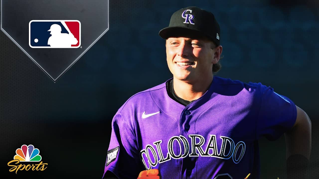 Rockies' top prospect Ethan Holliday following family legacy | MLB Road to the Show | MLB on NBC