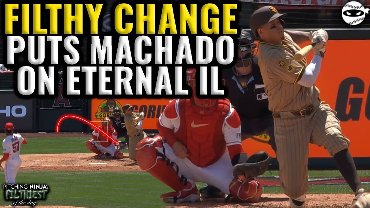Manny Machado gets put on his Butt.