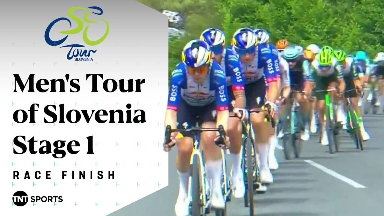 RAW POWER! 💪 | 2026 Men's Tour of Slovenia Stage 1 Final KM's | TNT Sports Cycling