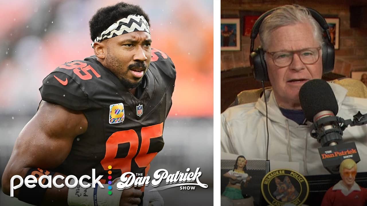 Analyzing blockbuster Myles Garrett trade between Browns and Rams | Dan Patrick Show | NFL on NBC