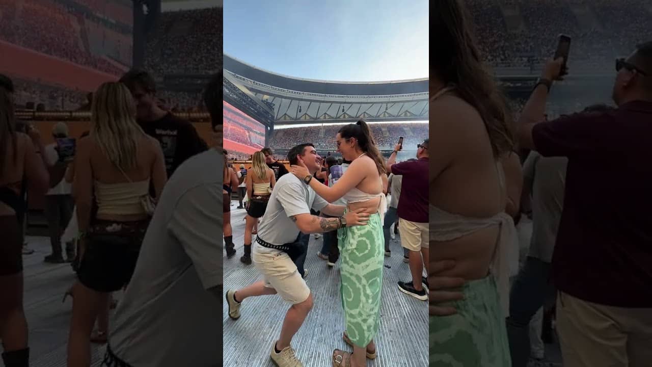 She said "yes" at the Riyadh Air Metropolitano