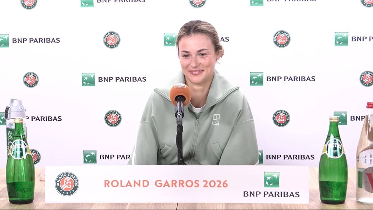 Roland-Garros 2026 - Анна Калинская: «Я очень горжусь, я не могу поверить»