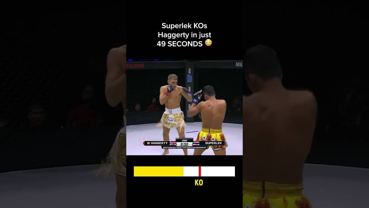 FAST ⚡️ Can Superlek score another quick finish on Abdulla Dayakaev at The Inner Circle, May15 ?