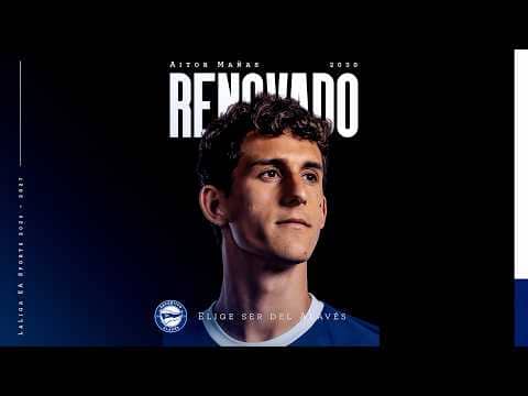 Aitor Mañas: "Es un orgullo defender a este equipo y a esta afición" | Deportivo Alavés