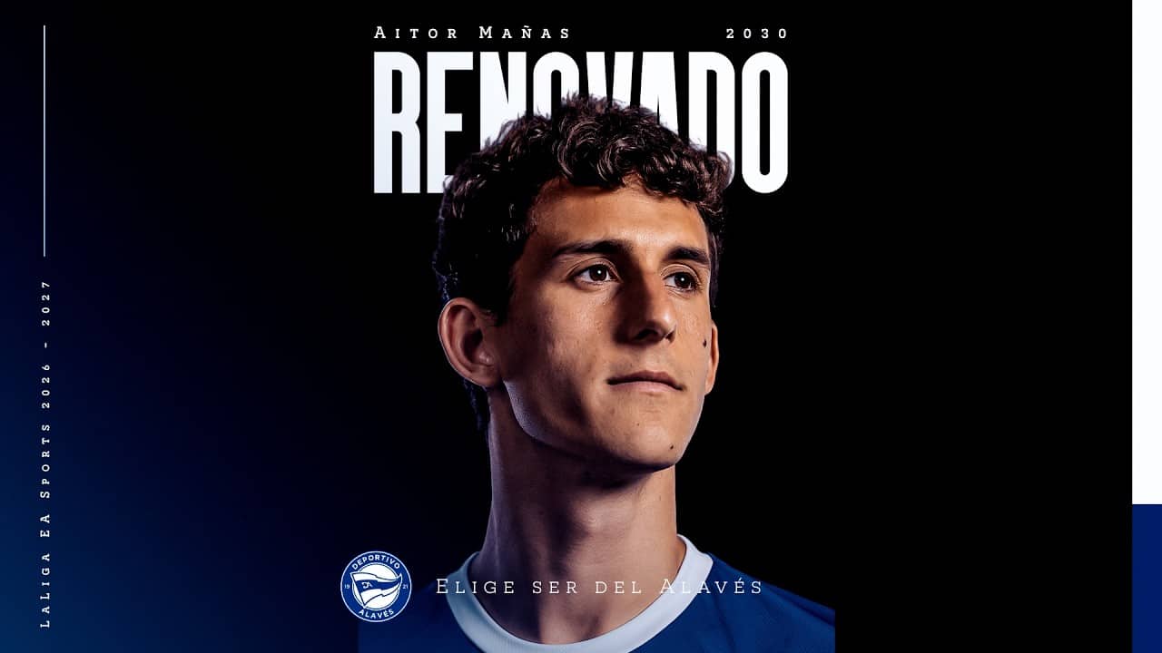 Aitor Mañas: "Es un orgullo defender a este equipo y a esta afición" | Deportivo Alavés