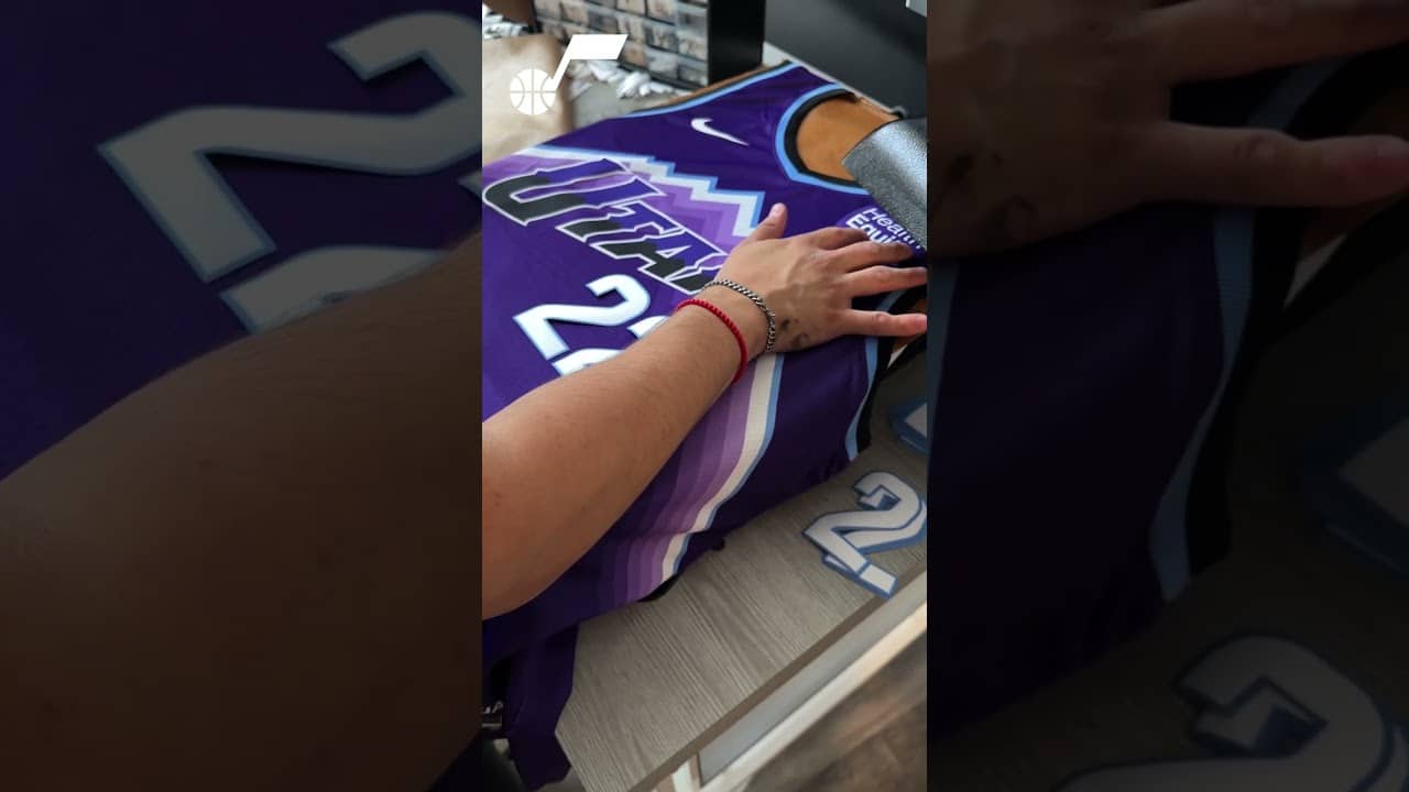 Peterson jerseys are hot off the press 🥵