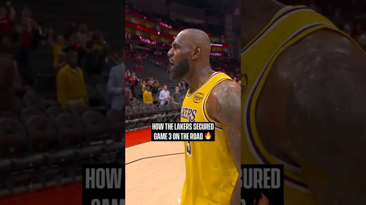 Lakers IMPROBABLE comeback win in 40 seconds #NBAPlayoffs