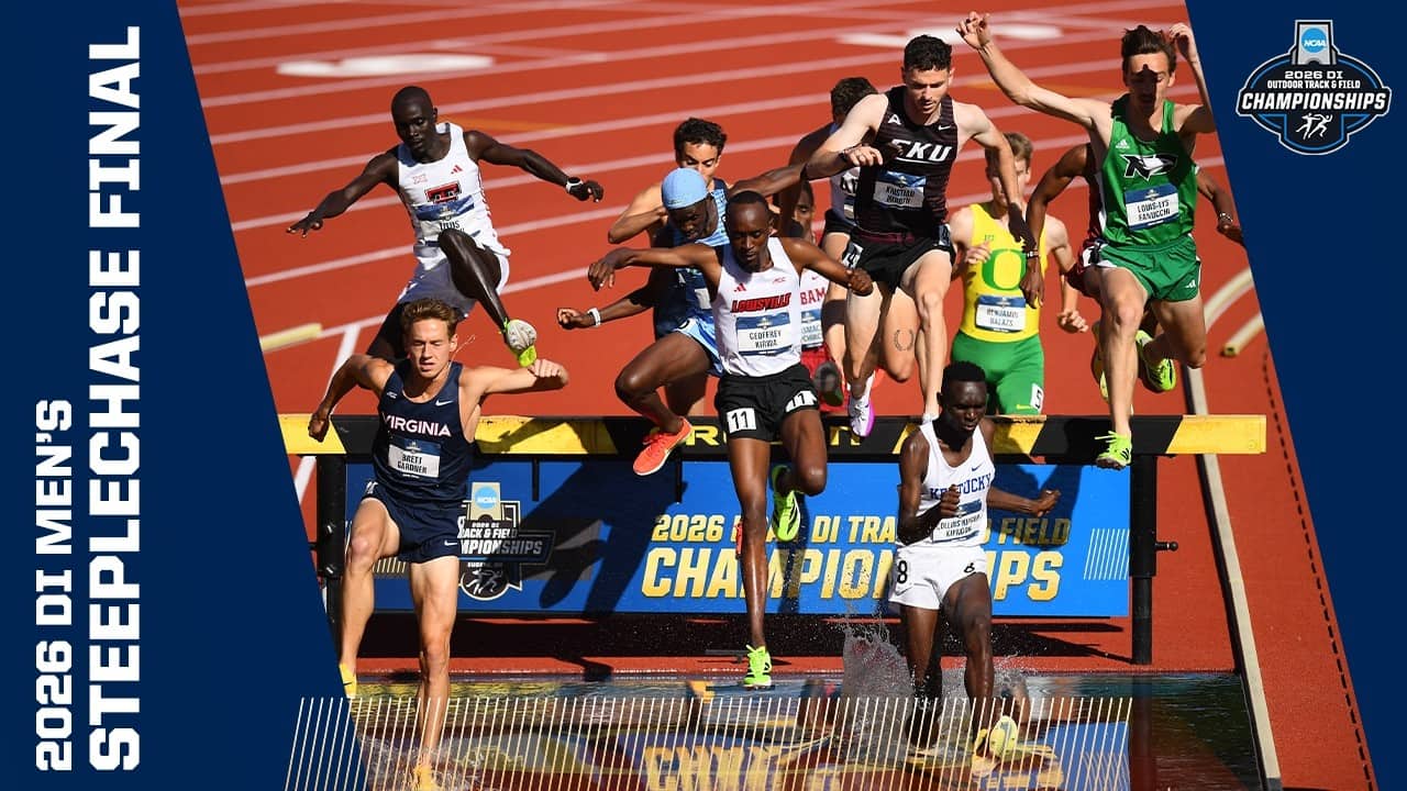 Men's 3000m steeplechase final - 2026 NCAA outdoor track and field championships