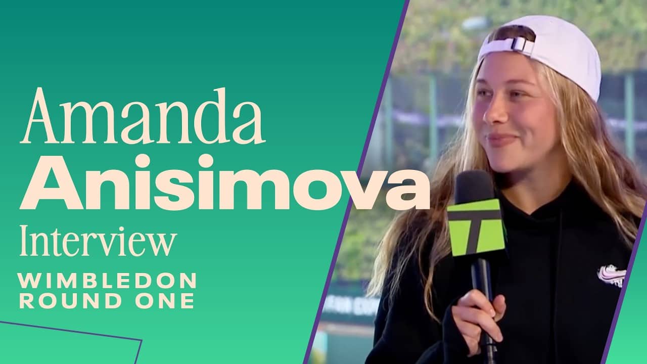 Amanda Anisimova Talks Recharging at home Between Slams | 2026 Wimbledon