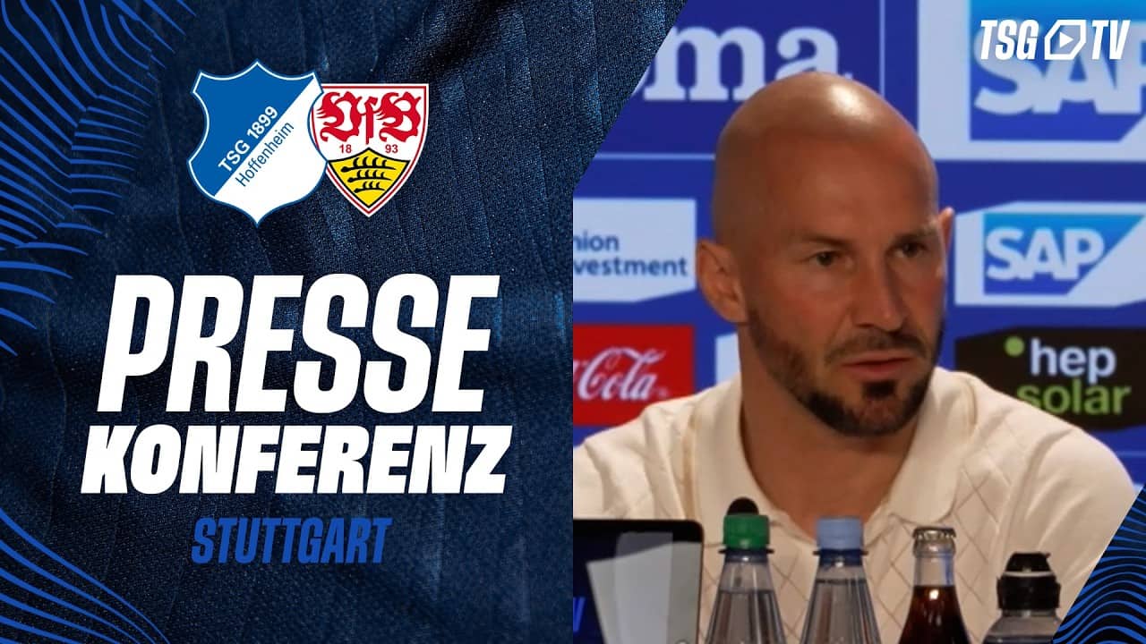 "Ein paar Prozente weniger reichen einfach nicht." | PK nach #TSGVFB