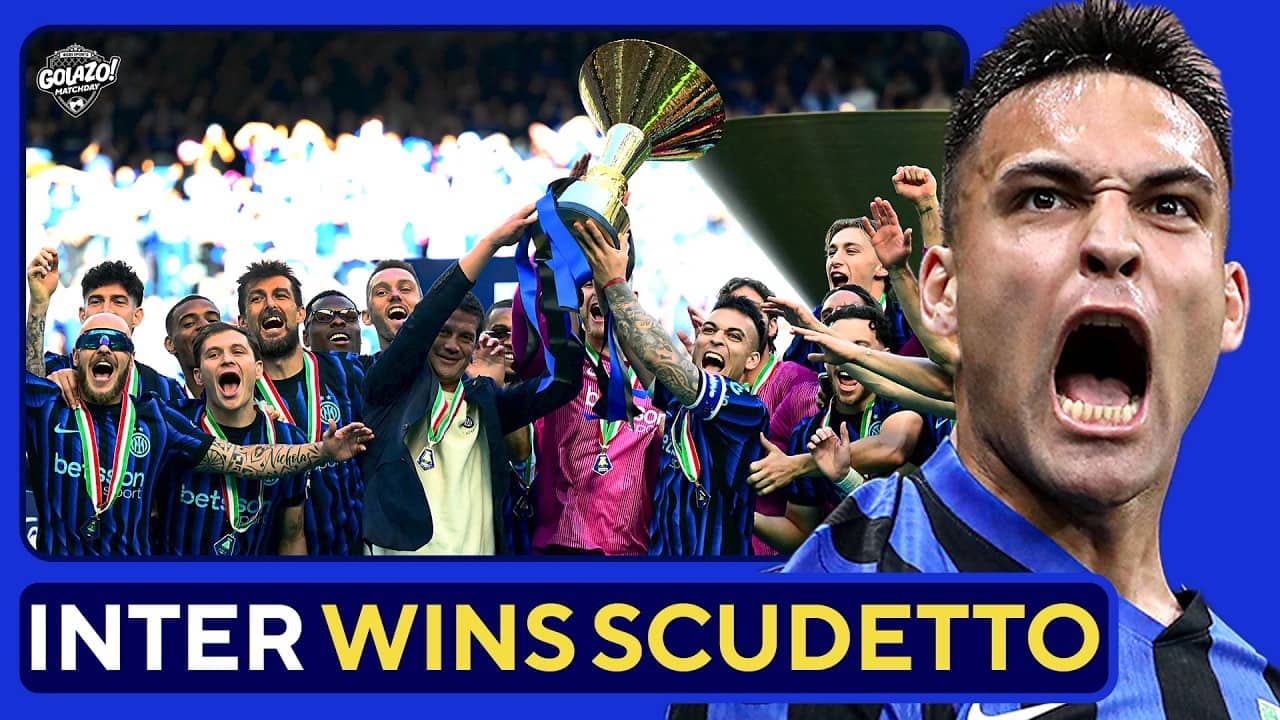 Inter LIFTS the Trophy! | 2025-2026 Serie A CHAMPIONS 🇮🇹🏆