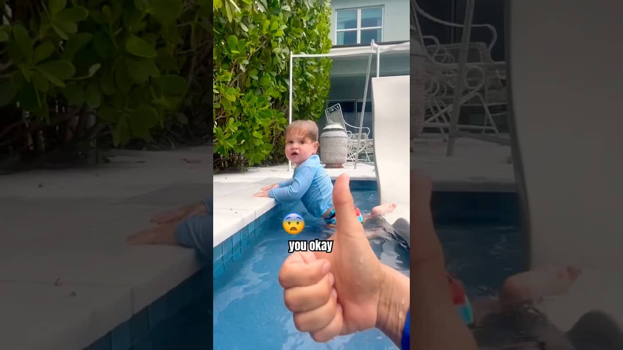 This Swim Lesson Took Years Off My Life 😳