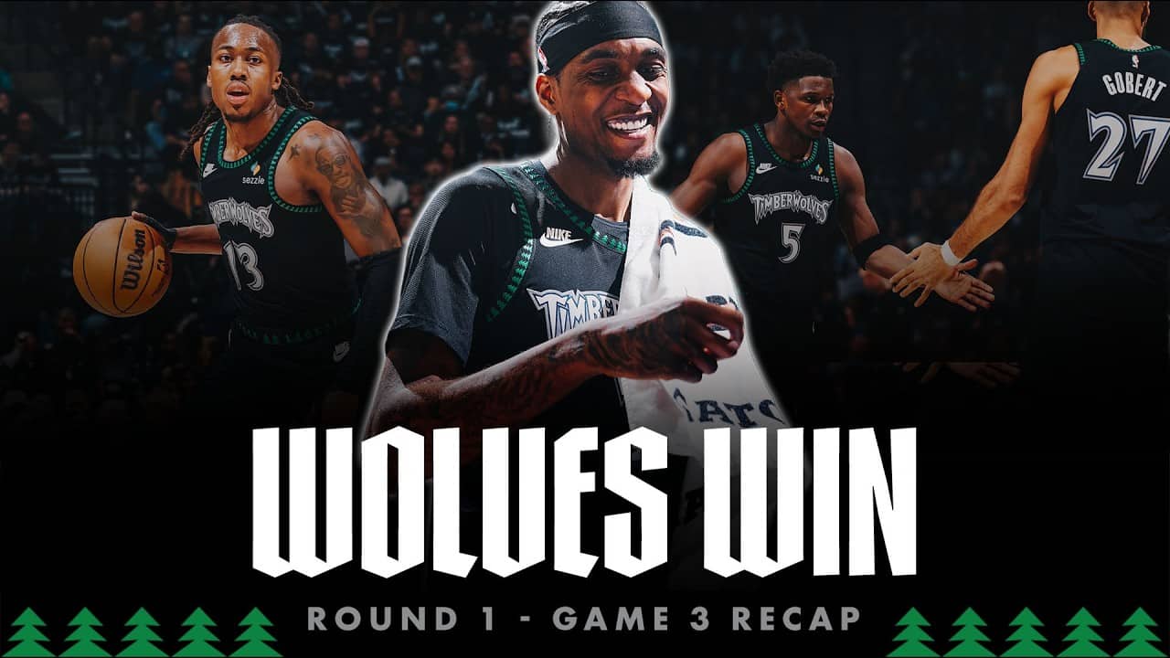 Wolves ROUTE Denver | 2-1 Series Lead | Jaden McDaniels Shines & Ayo Dosunmu Playoff Career-High