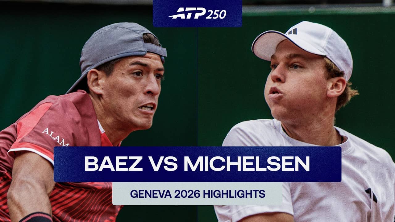 Sebastian Baez vs Alex Michelsen Highlights | Geneva 2026 Round 1