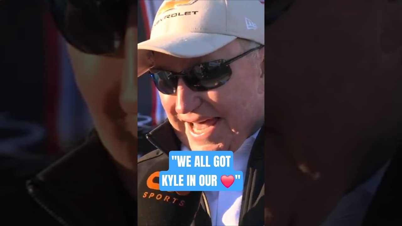Richard Childress chokes up remembering KB 8️⃣