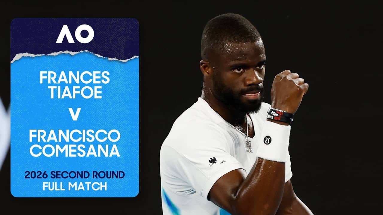 Frances Tiafoe v Francisco Comesana Full Match | Australian Open 2026 Second Round