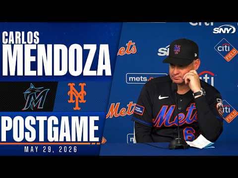 Carlos Mendoza on Mets' gutsy win against Marlins