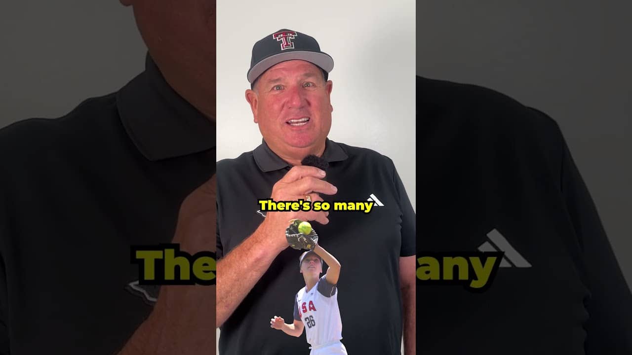 TTU coach Gerry Glasco lists his softball GOATS 🐐 #shorts