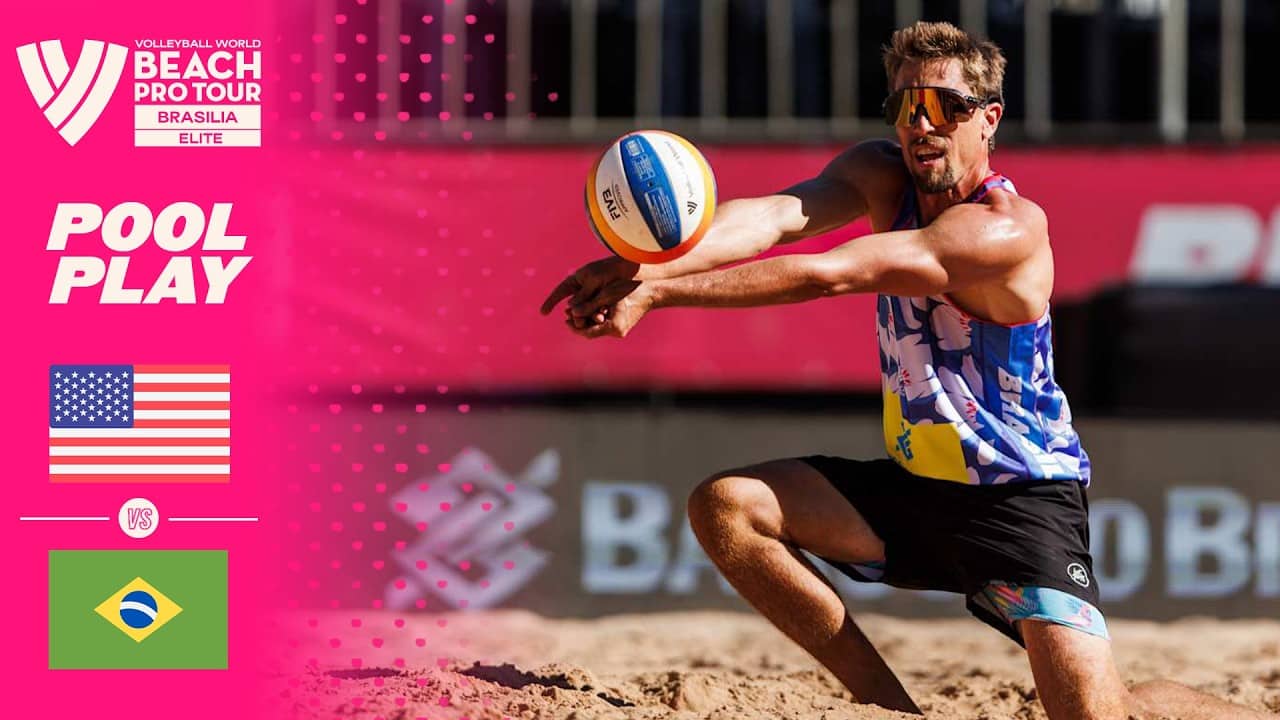 Crabb/Benesh vs. Vinicius/Heitor - Pool Play Highlights | Brasilia 2026 #BeachProTour