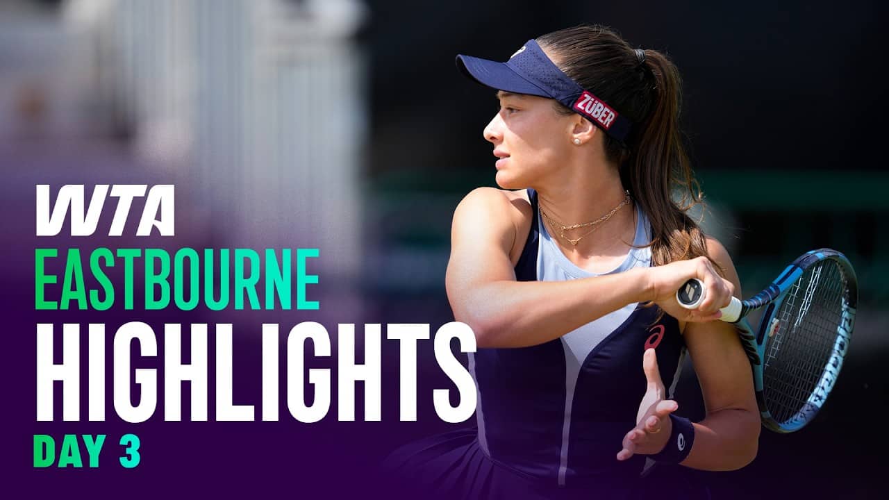 Day 3 in Eastbourne featuring Sonmez, Maria, Keys and more | WTA Match Highlights