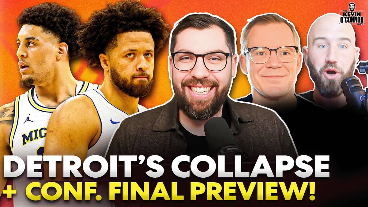 Detroit's DISASTER, Conference Final Previews & NBA Draft Deep Dive with Dusty May & Bryce Simon