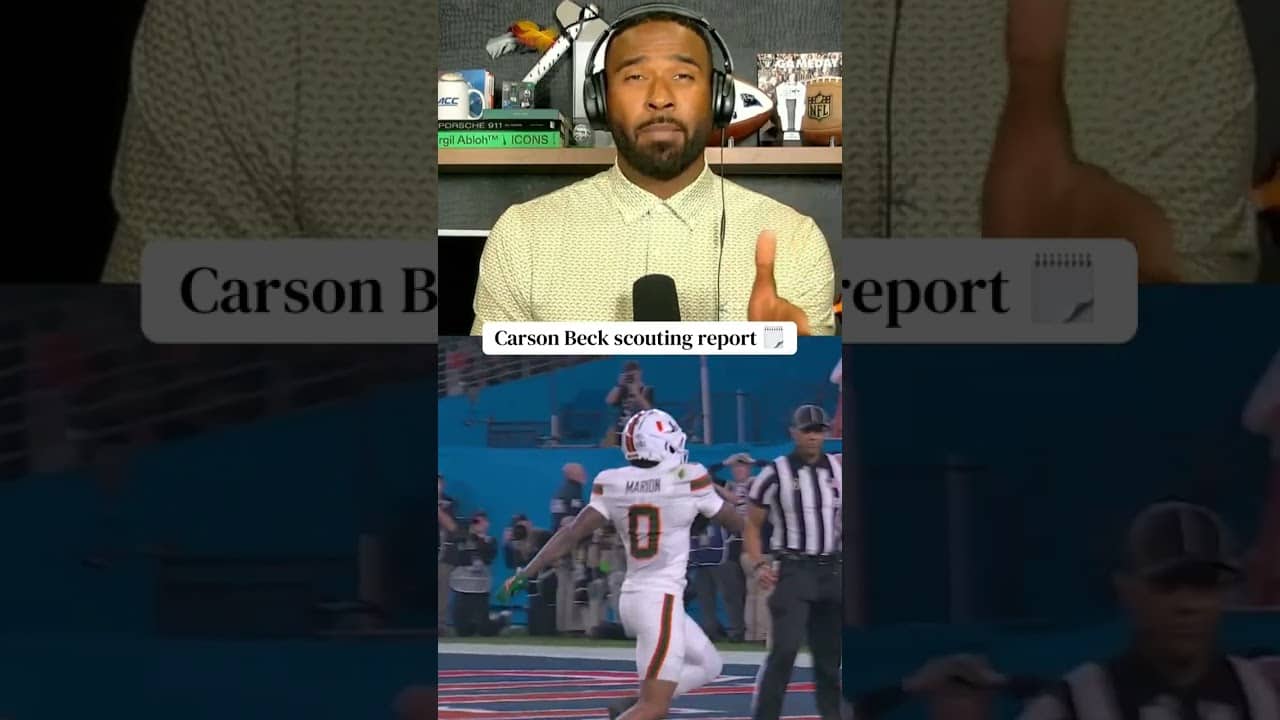 Why Carson Beck will have success in the NFL 🙌