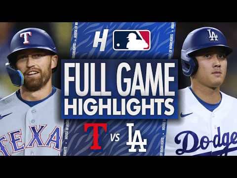 Texas Rangers vs Los Angeles Dodgers - FULL GAME HIGHLIGHTS 🔥 April 10, 2026 MLB Season